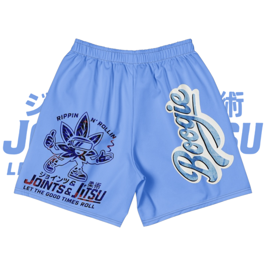 ‘Blue’n’Boogie’ Athletic Shorts