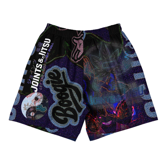 ‘Boogie ON Weedy OFF’ Joints & Jitsu Athletic Shorts