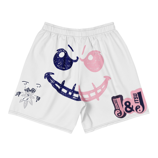 ‘WHITE E’ Joints & Jitsu Athletic Shorts