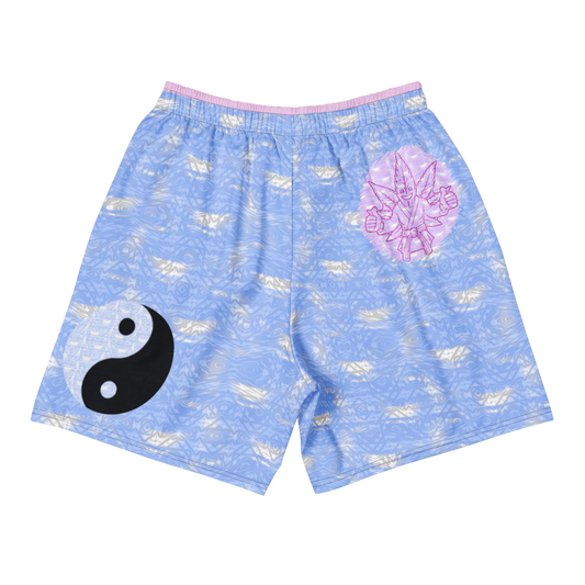 'Happy KillMore’ Athletic Shorts (Vibrant Blue)