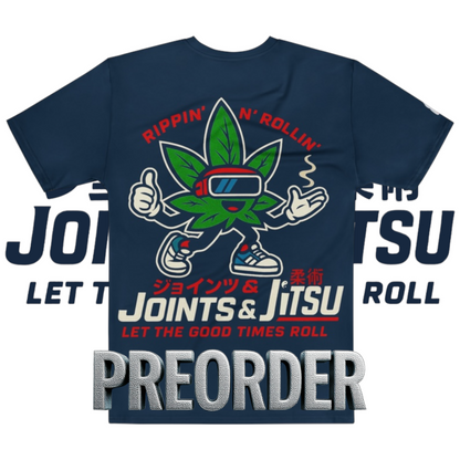 Weedy Good-Times ‘Premium’ Graphic Tee (Navy) *PREORDER*