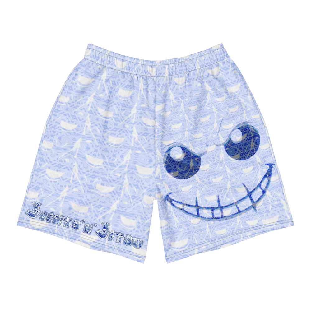 'Happy KillMore’ Athletic Shorts (Ice Blue)