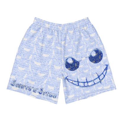 'Happy KillMore’ Athletic Shorts (Ice Blue)