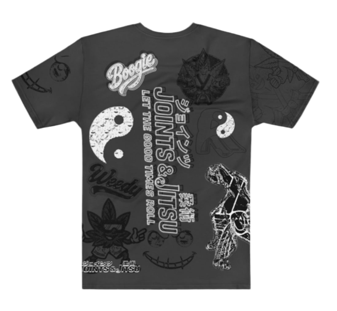 YIN 'Premium' Athletic Tee (CharCole) *LIMITED PRESALE RELEASE*