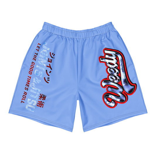 ‘Blue’n’Boogie’ Athletic Shorts
