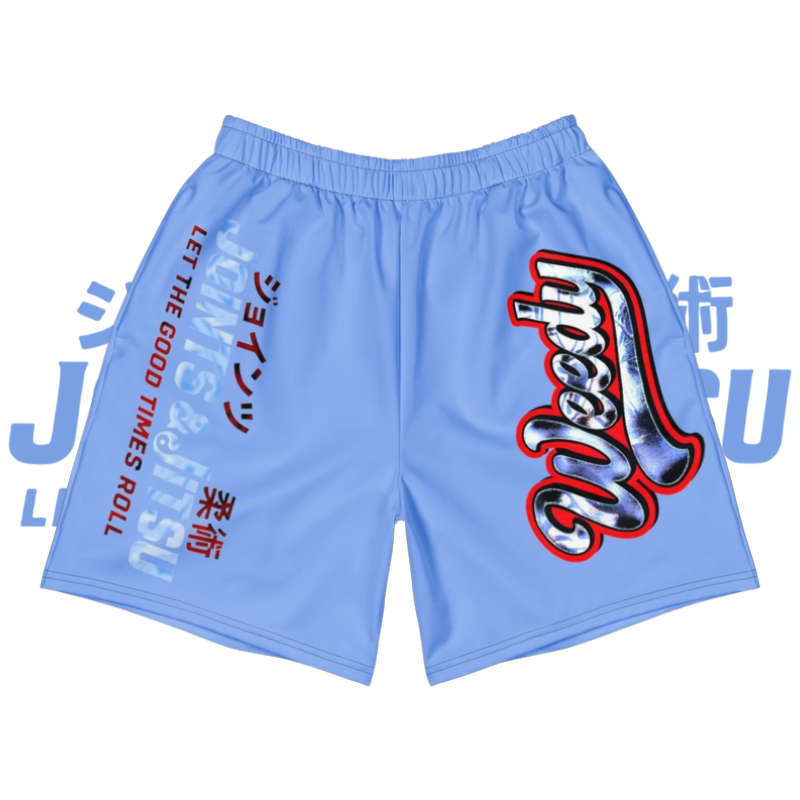 ‘Blue’n’Boogie’ Athletic Shorts