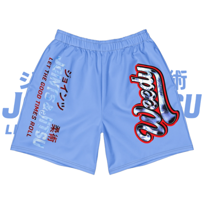‘Blue’n’Boogie’ Athletic Shorts