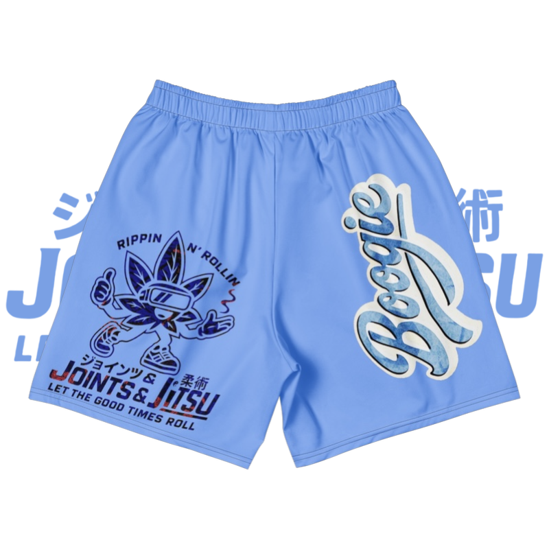 ‘Blue’n’Boogie’ Athletic Shorts