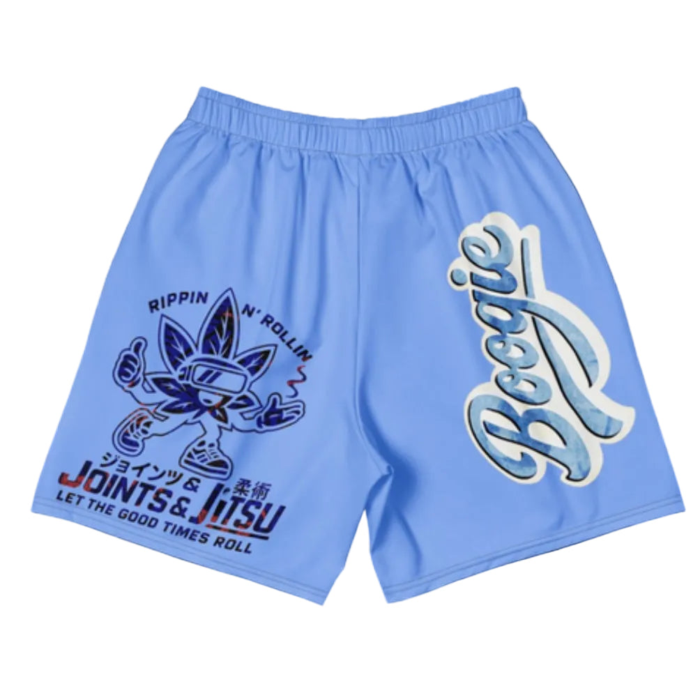 ‘Blue’n’Boogie’ Jitsu Shorts