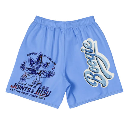 ‘Blue’n’Boogie’ Jitsu Shorts