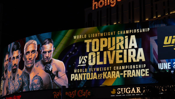 JOINTS X UFC X 317: OLIVERIA VS TOPURIA... CAGE SIDE
