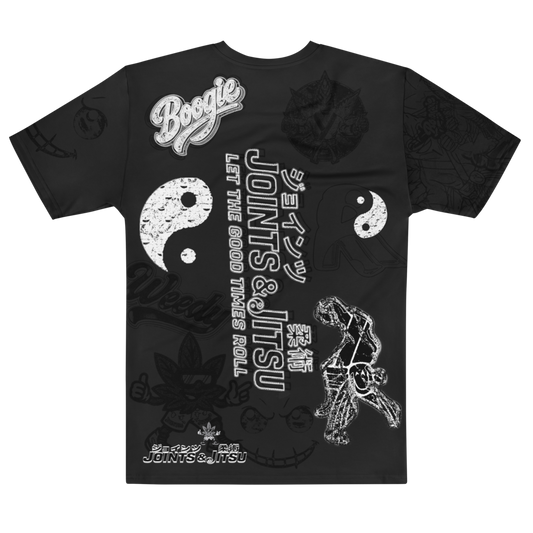 Joints & Jitsu ‘YIN Yang’ Premium Athletic Tee (YIN)