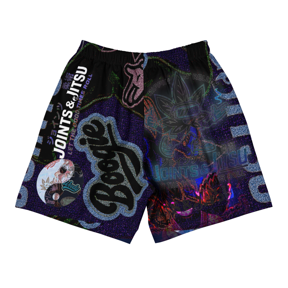 ‘Boogie ON Weedy OFF’ Joints & Jitsu Athletic Shorts