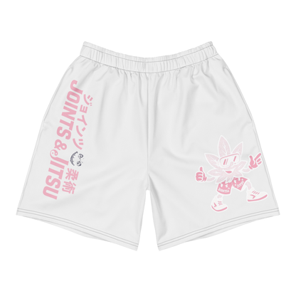 ‘WHITE E’ Joints & Jitsu Athletic Shorts